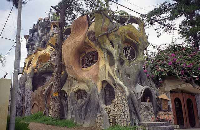 A casa maluca do Vietnã 105090crazy house Hang Nga guesthouse vietnam 12 | Bizarro | arquitetura, bizarro, curioso, incrível, maluco
